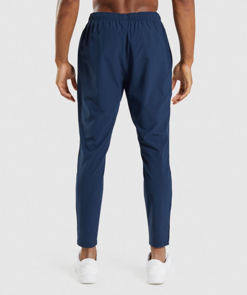 Men's Gymshark Arrival Woven Jogger Navy | CA A05368